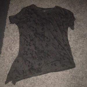 Grey and black T-shirt